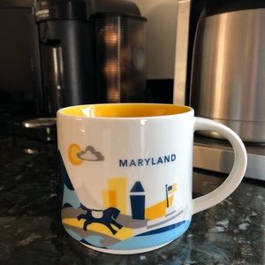 Starbucks Maryland You Are Here collection
